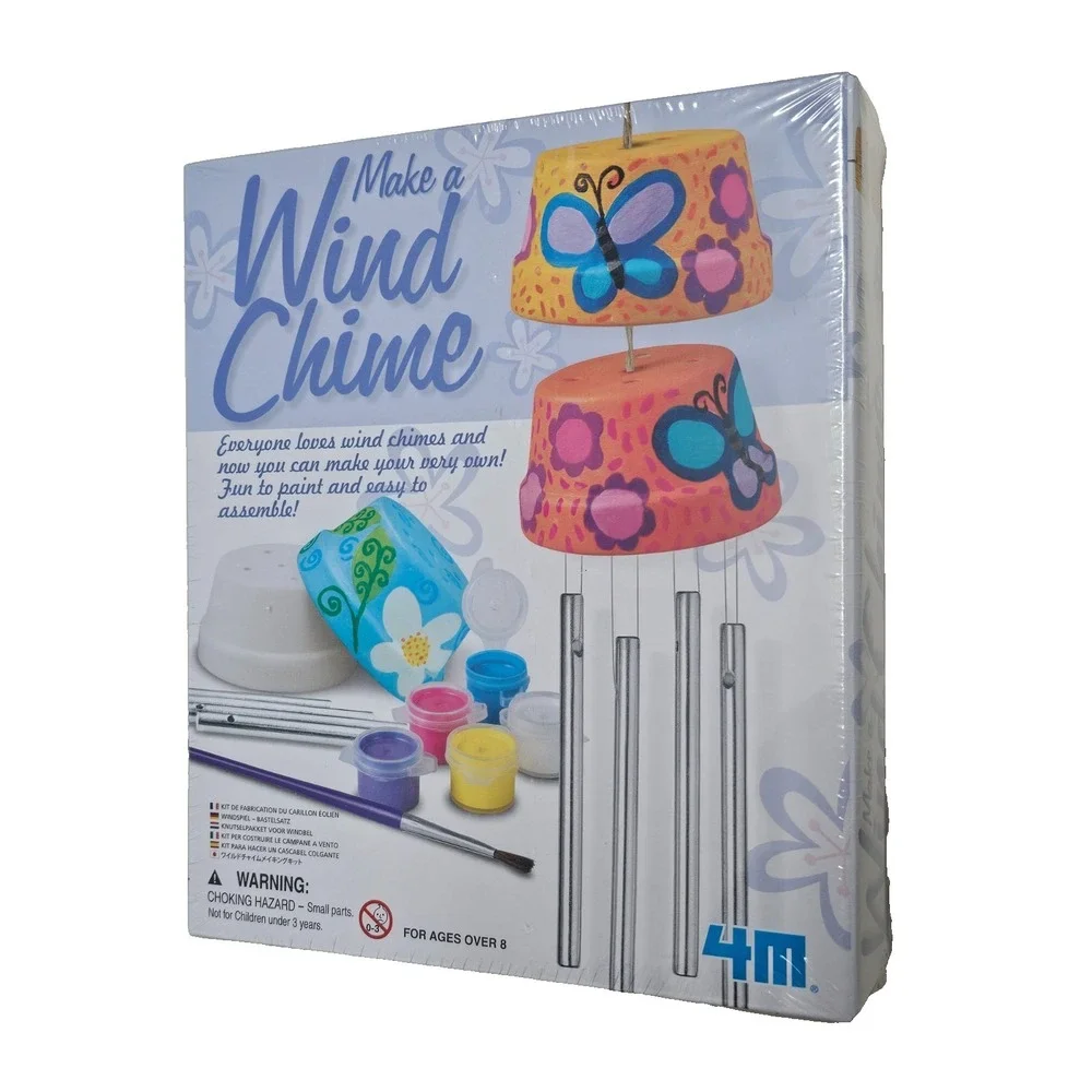 New Creative 4M Wind Chime Craft Kit: Fun DIY Gift for Young Artists